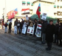 تجمع در اعتراض به تائید احکام اعدام جوانان عرب احوازی توسط دیوان عالی کشور ایران