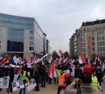 راهپیمایی بی نظیر احوازی ها در بروکسل