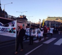 راهپیمایی گسترده فعالان غیرفارس دراستکهلم