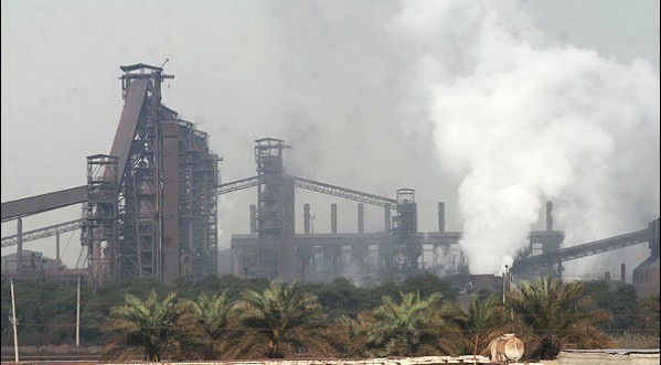 آلودگی روستای خیط در اثر فعالیت شرکت صنعتی فولاد