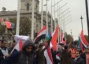 اعتراض احوازیهای مقیم لندن، علیه بهبودی روابط بریطانیا با ایران