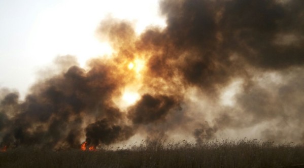 شرکت نفت هور العظیم را به آتش می کشد