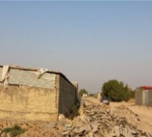 یک روستای احوازی به دستور حکومتی در حال تخریب است