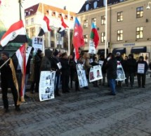 الاحوازیون یتظاهرون في يوتبوري السويدية