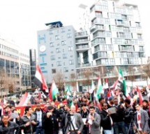 الاحوازيون يتظاهرون في بروكسل تنديدا بإستمرار الاحتلال الايراني لبلدهم