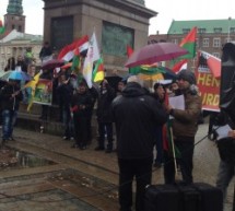مظاهرات ابناء الشعوب غير الفارسية في الدنمارك