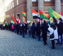 مظاهرة مشتركة للشعوب غير الفارسية في السويد تندد بأحكام الإعدام