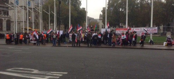 الأحوازيون يتظاهرون في لندن ضد الإعدامات السرية