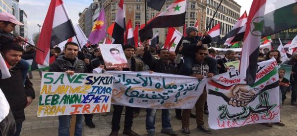 تظاهرة ببروكسل تندّد بـ”قمع” إيران للأحوازيين