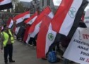 مظاهرة أحوازية في لندن بمناسبة ذكرى الإحتلال الايراني للأحواز وانتفاضة 15 نيسان